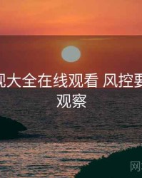 神马影视大全在线观看 风控要点 趋势观察