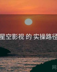 关于 星空影视 的 实操路径 研究
