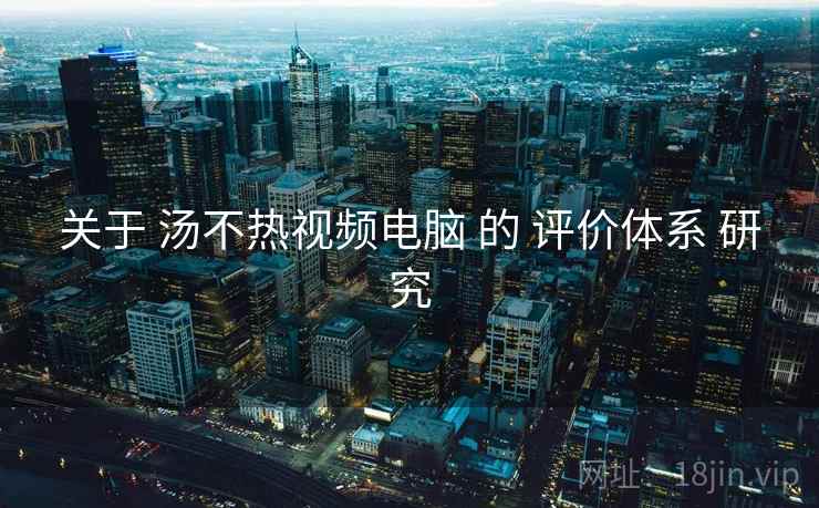 关于 汤不热视频电脑 的 评价体系 研究