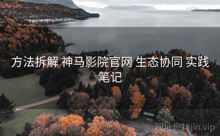 方法拆解 神马影院官网 生态协同 实践笔记