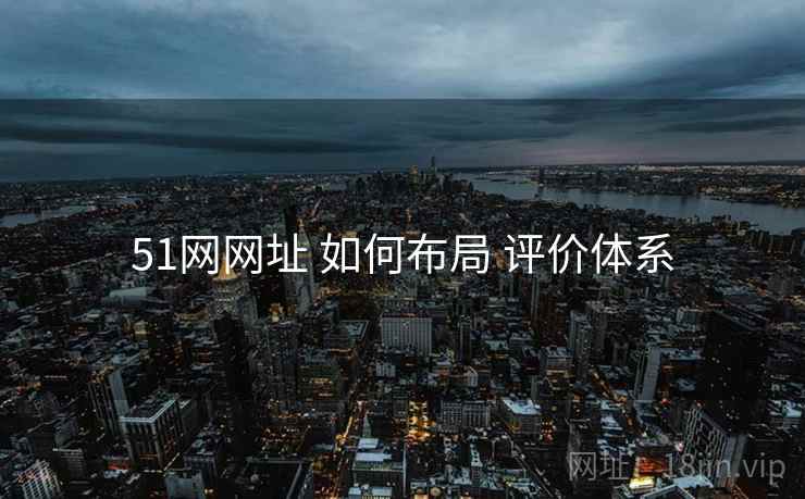 51网网址 如何布局 评价体系