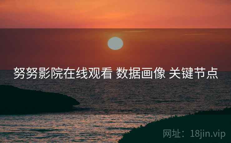 努努影院在线观看 数据画像 关键节点