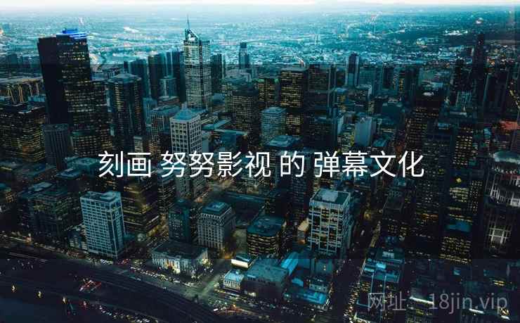 刻画 努努影视 的 弹幕文化